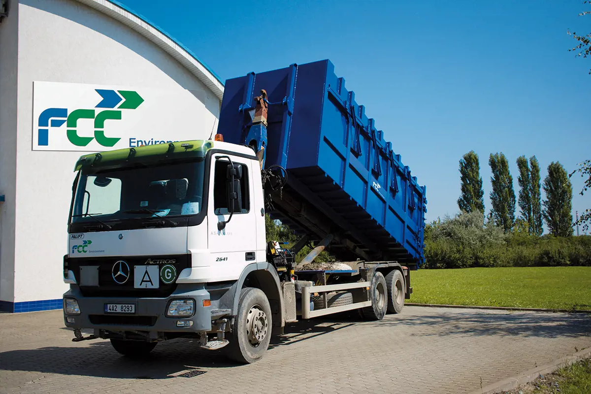 Collection, transport, separation and disposal of big volume waste