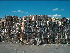 Waste paper storage