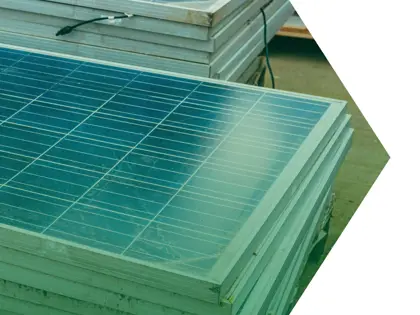 Recycling von Photovoltaikmodulen