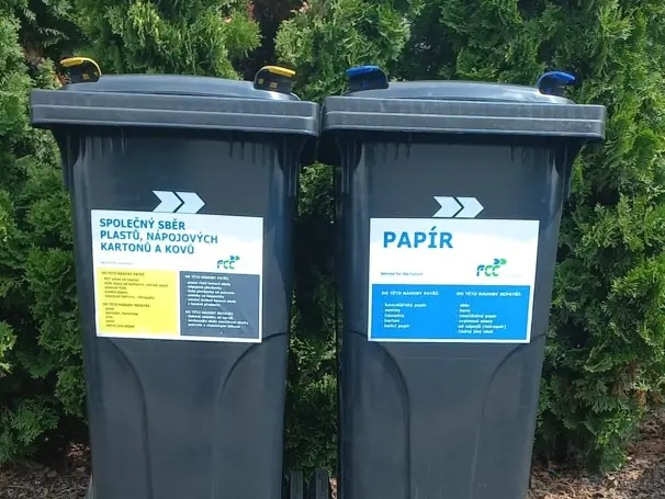 Sběr odpadů od prahu domu bude nově v Nemanicích a Kněžských Dvorech  