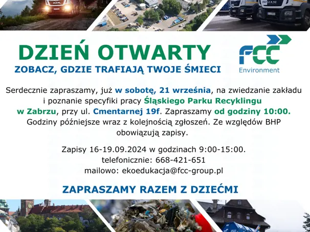 Dzień Otwarty w Śląskim Parku Recyklingu - 21.09.2024