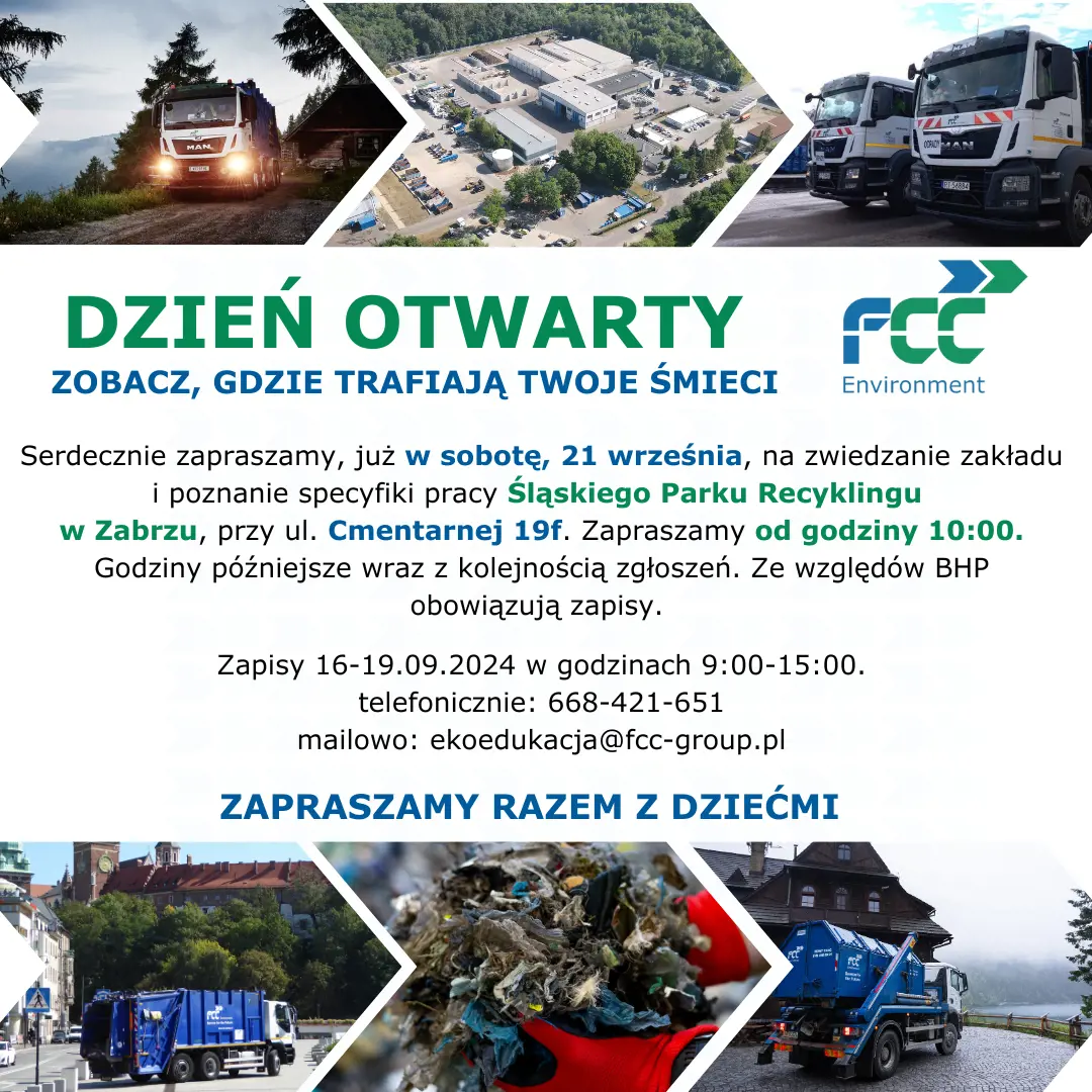 Dzień Otwarty w Śląskim Parku Recyklingu - 21.09.2024