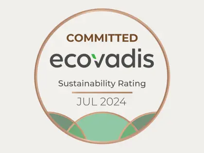 Certifikát EcoVadis - míľnik našej cesty za udržateľnosťou