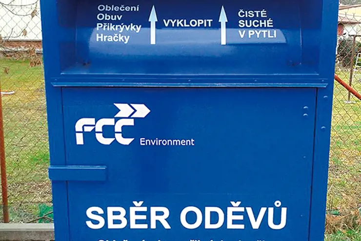 Sběr použitého textilu