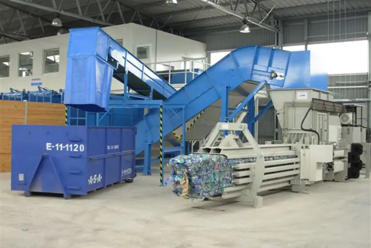 Sorting line in Znojmo (CZ)