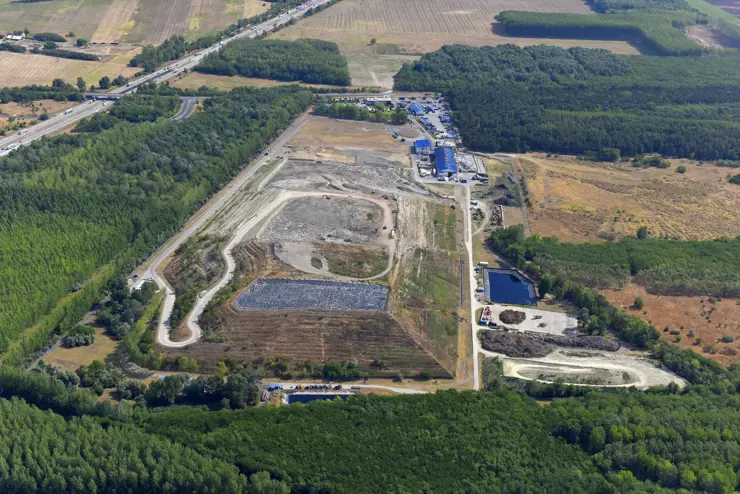 Regionális hulladékkezelő központ Gyál hulladéklerakója
