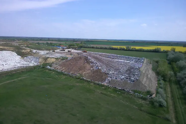 Regionális hulladékkezelő központ Hódmezővásárhely hulladéklerakója