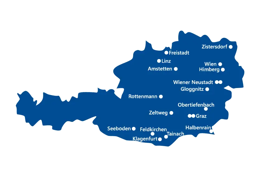 Österreich-Karte