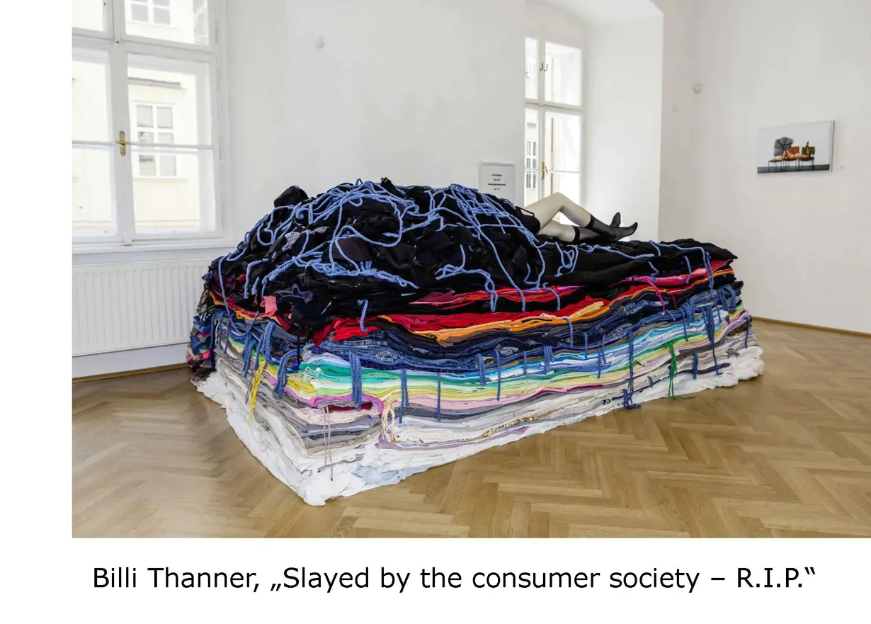 Resources for art: .A.S.A. Dress supports Billi Thanner‘s exhibition „Der Faden zieht sich durch“