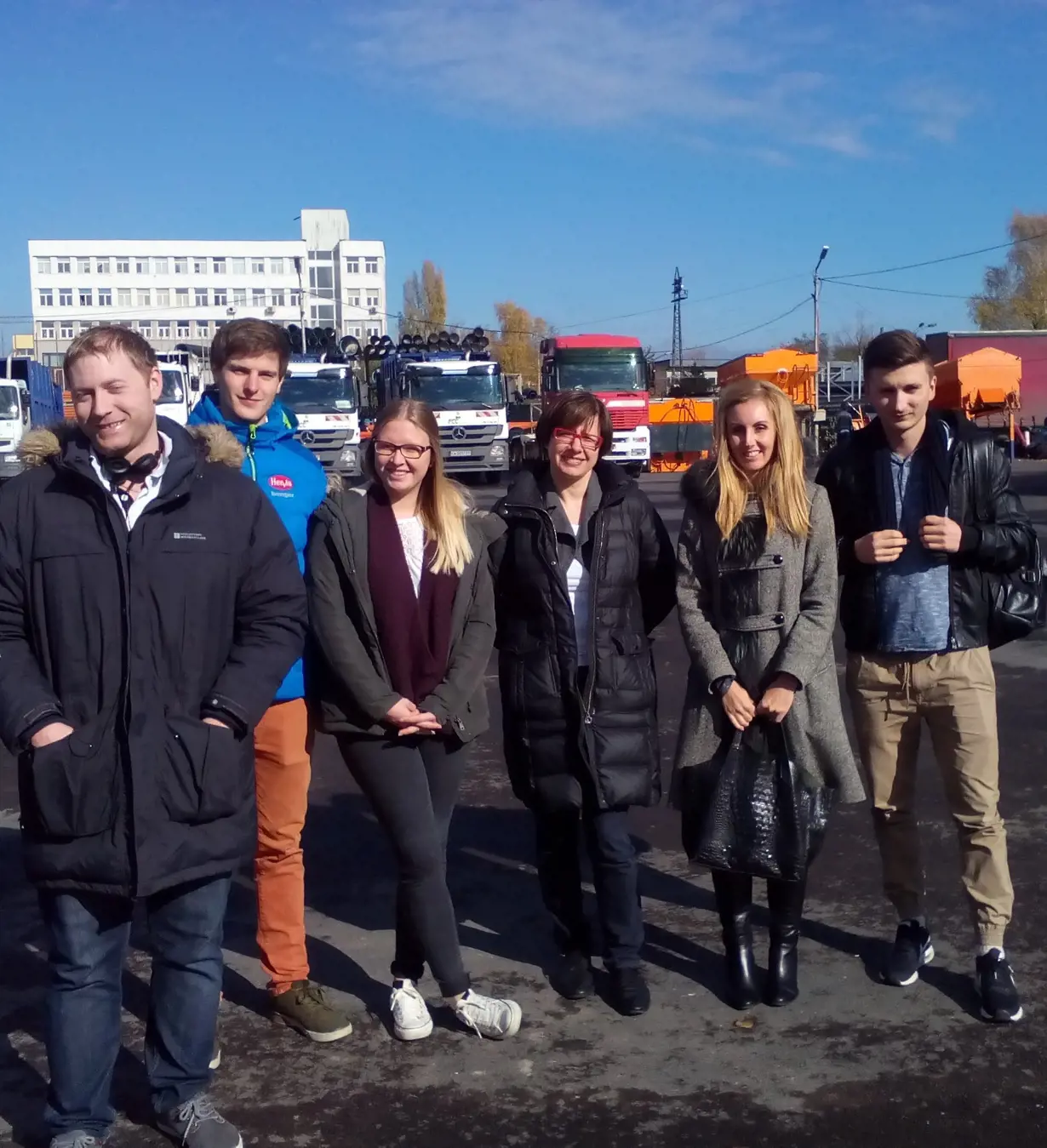 Students working visit to .A.S.A. / FCC Environment CEE in Bulgaria