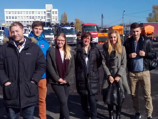 Students working visit to .A.S.A. / FCC Environment CEE in Bulgaria