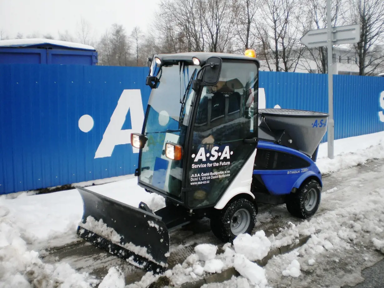 Města, kde .A.S.A. působí, jsou na zimu pečlivě připravena