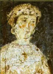 UNESCO FCC Boyana Church Sofia- frescoes- portrait of Dessislava