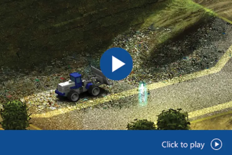 Discover a Landfill by One Click