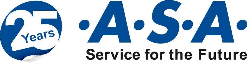 .A.S.A. 25 Jahren Logo
