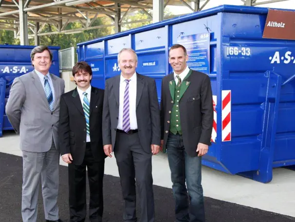 New central waste collection center for the district Radkersburg (Styria)
