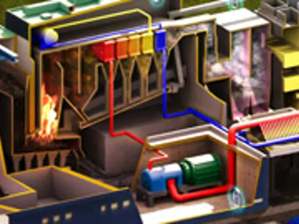 Explore the waste-to-energy plant from the inside!