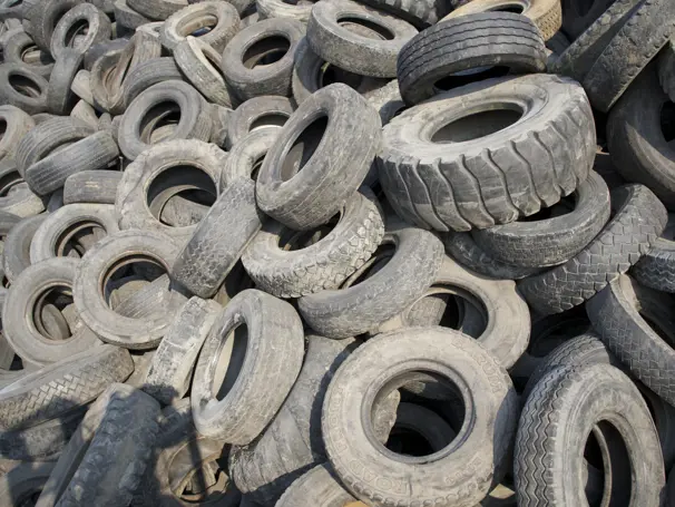 Recycled tires help sick children and horses
