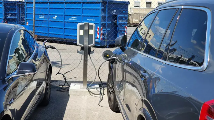 First e-charging station in Himberg