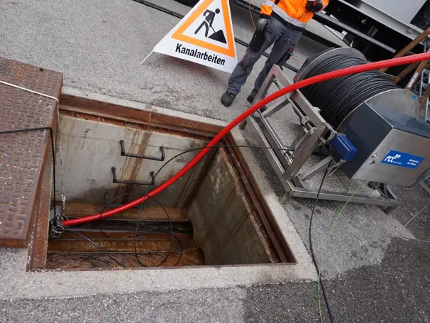 FCC successfully validated the Drainage Cleaning System from “Assets4Rail” in an Austrian Tunnel