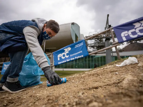 FCC Mountain Clean Up 2021 at the Zauberberg Semmering resort