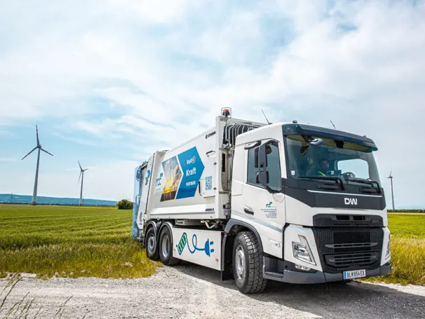 FCC Austria's first e-truck is already out on the roads of Lower Austria.