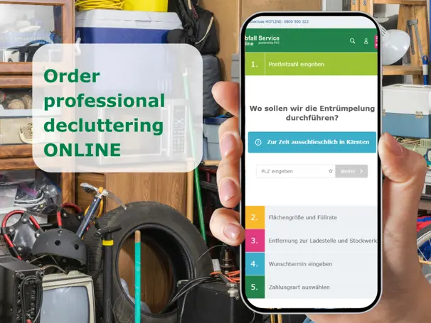 FCC Environment CEE Brings Decluttering into the Digital Age: Launch of New Online Service in Carinthia /Austria on March 3, 2025