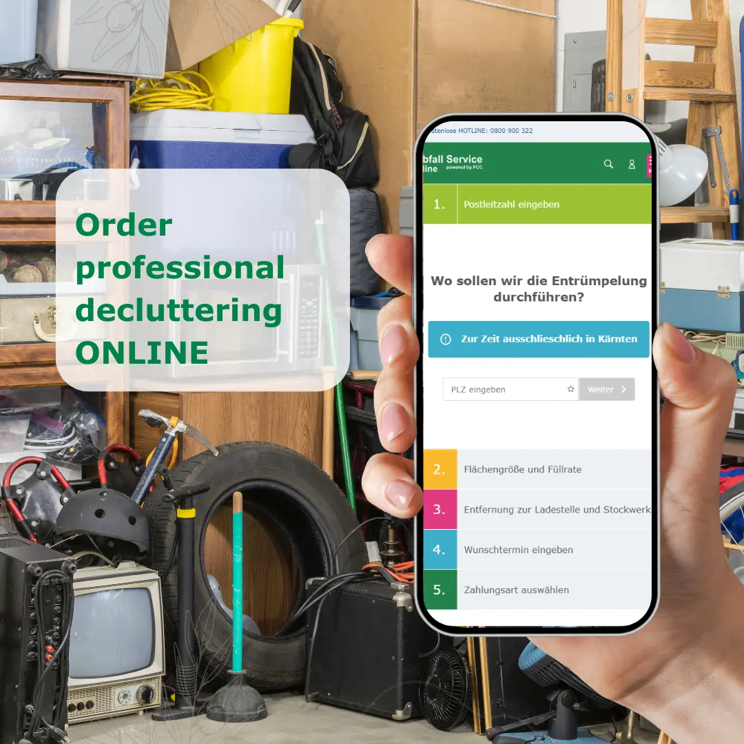 FCC Environment CEE Brings Decluttering into the Digital Age: Launch of New Online Service in Carinthia /Austria on March 3, 2025