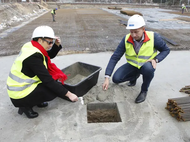 FCC Zabrze: Foundation stone ceremony for air-tight sealing of the installation  