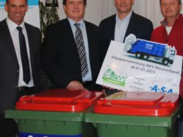 AWV Mürzverband has awarded .A.S.A. a waste paper collection contract