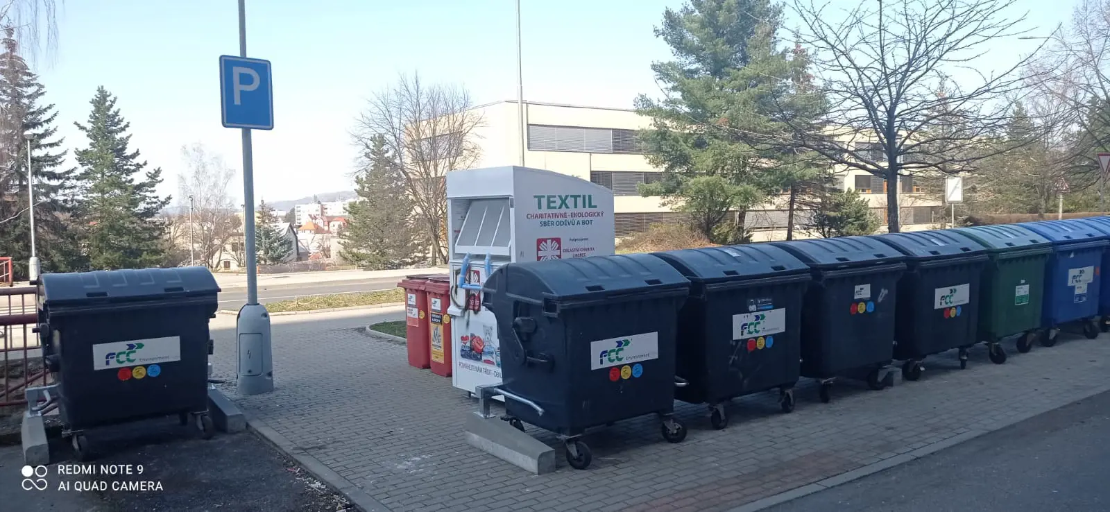 Hundreds of mobile sites for separated waste containers have been set up in Liberec