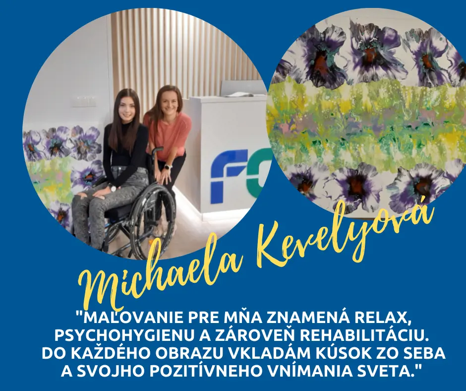 Michaela Kevelyová: "Do každého obrazu vkladám kúsok seba..."