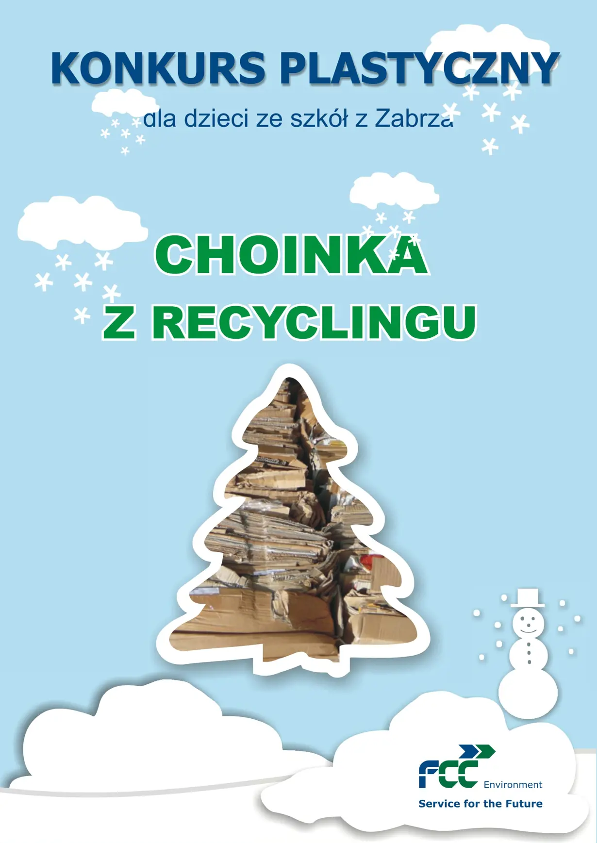 Konkurs "Choinka z recyclingu"
