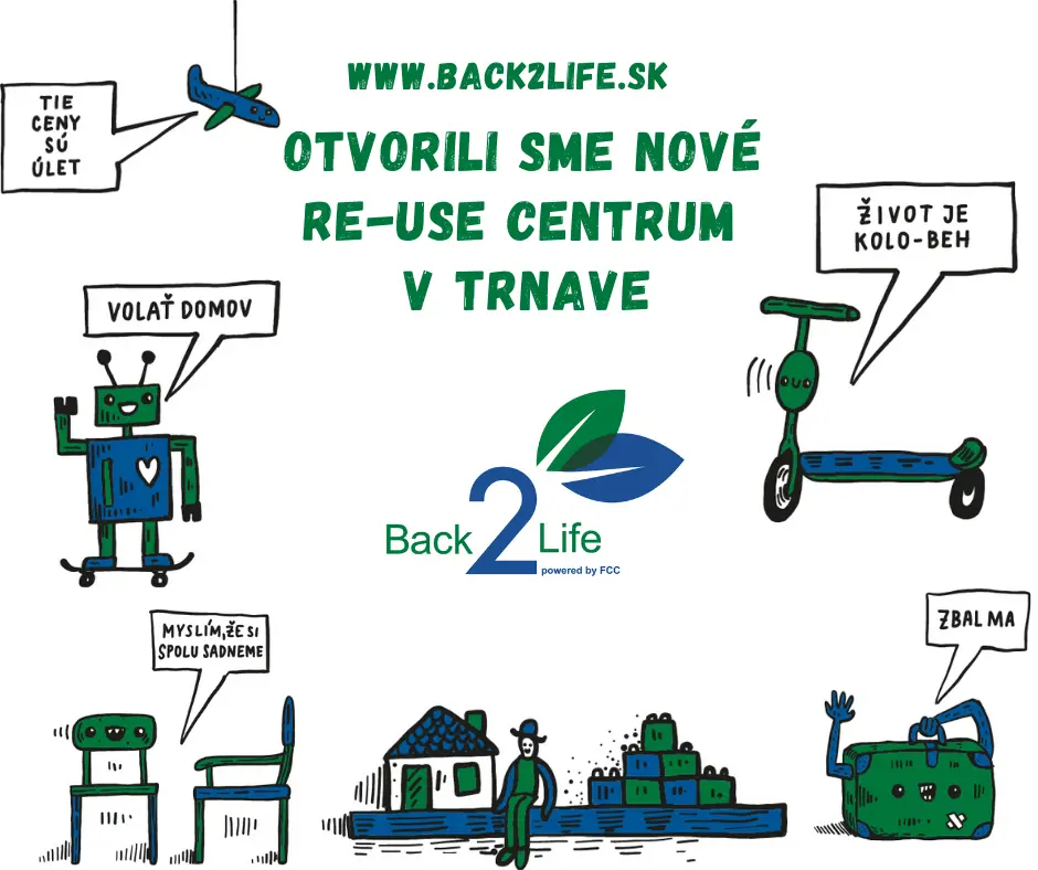 V Trnave sme otvorili Re-use centrum Back2Life