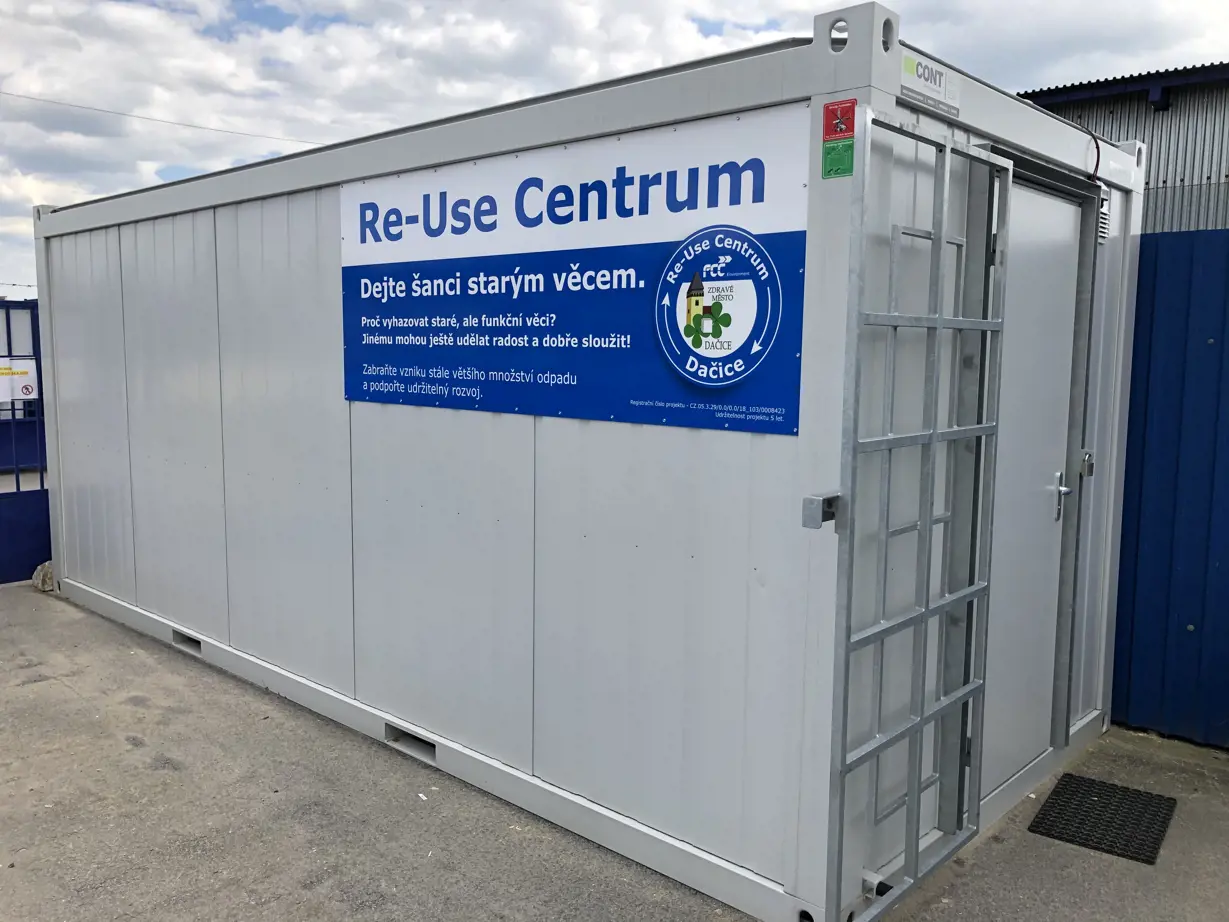 Nové re-use centrum v Dačicích