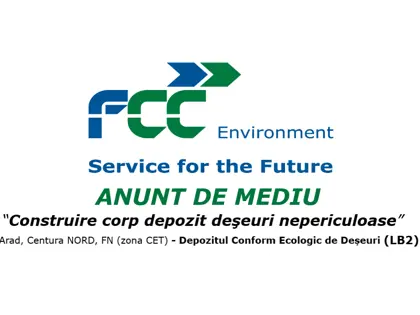 ANUNT de MEDIU (Construire Corp Depozit LB2)