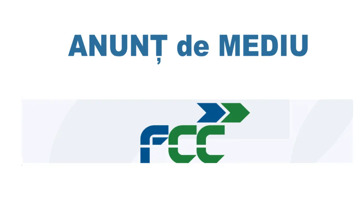 ANUNT DE MEDIU