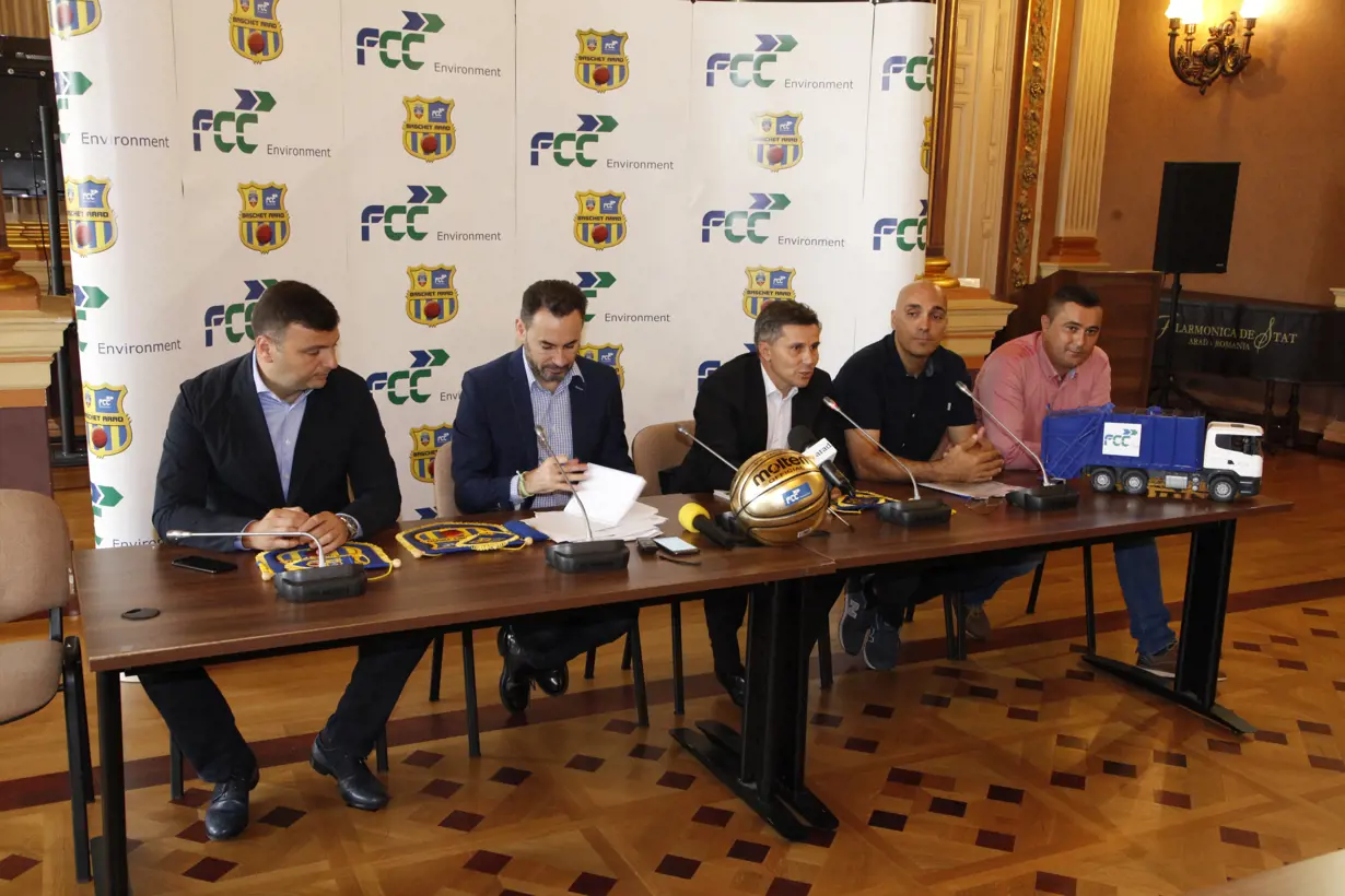 FCC Environment România – alături de FCC ICIM Arad și în sezonul 2018-2019!