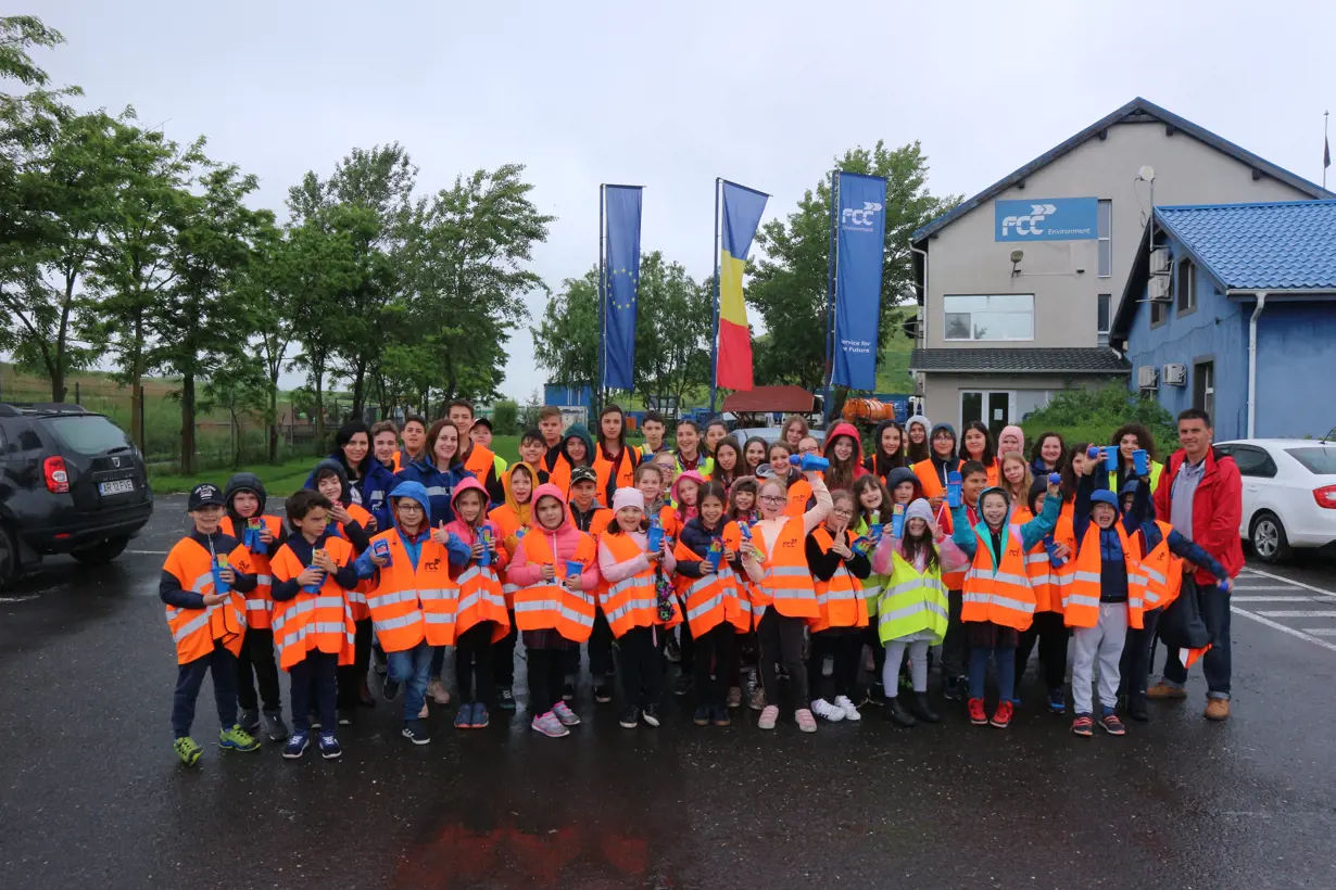 FCC Environment România susține protejarea mediului înconjurător prin acțiuni de educare a tinerei generații!