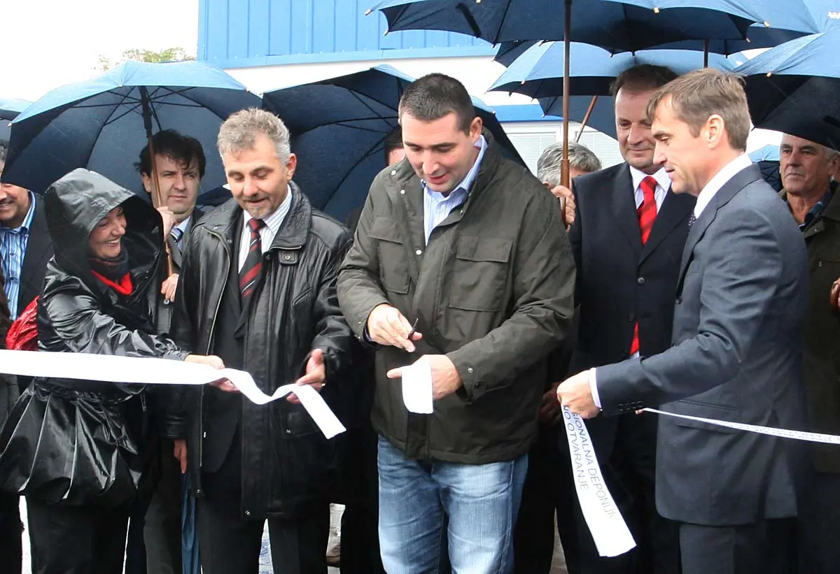 Opening new landfill in municipality of Lapovo 