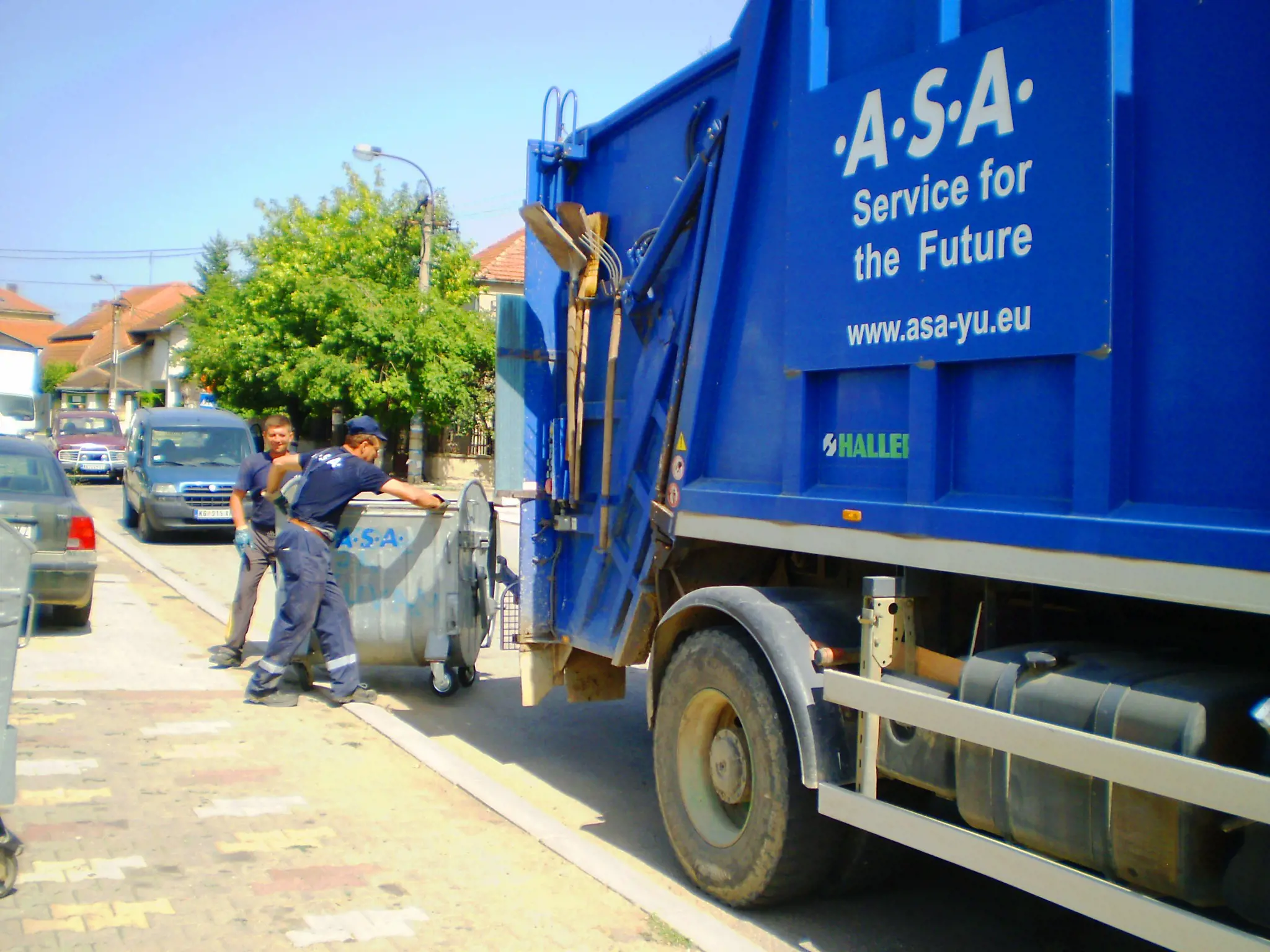 .A.S.A. started activities of collection of waste in Žabari 