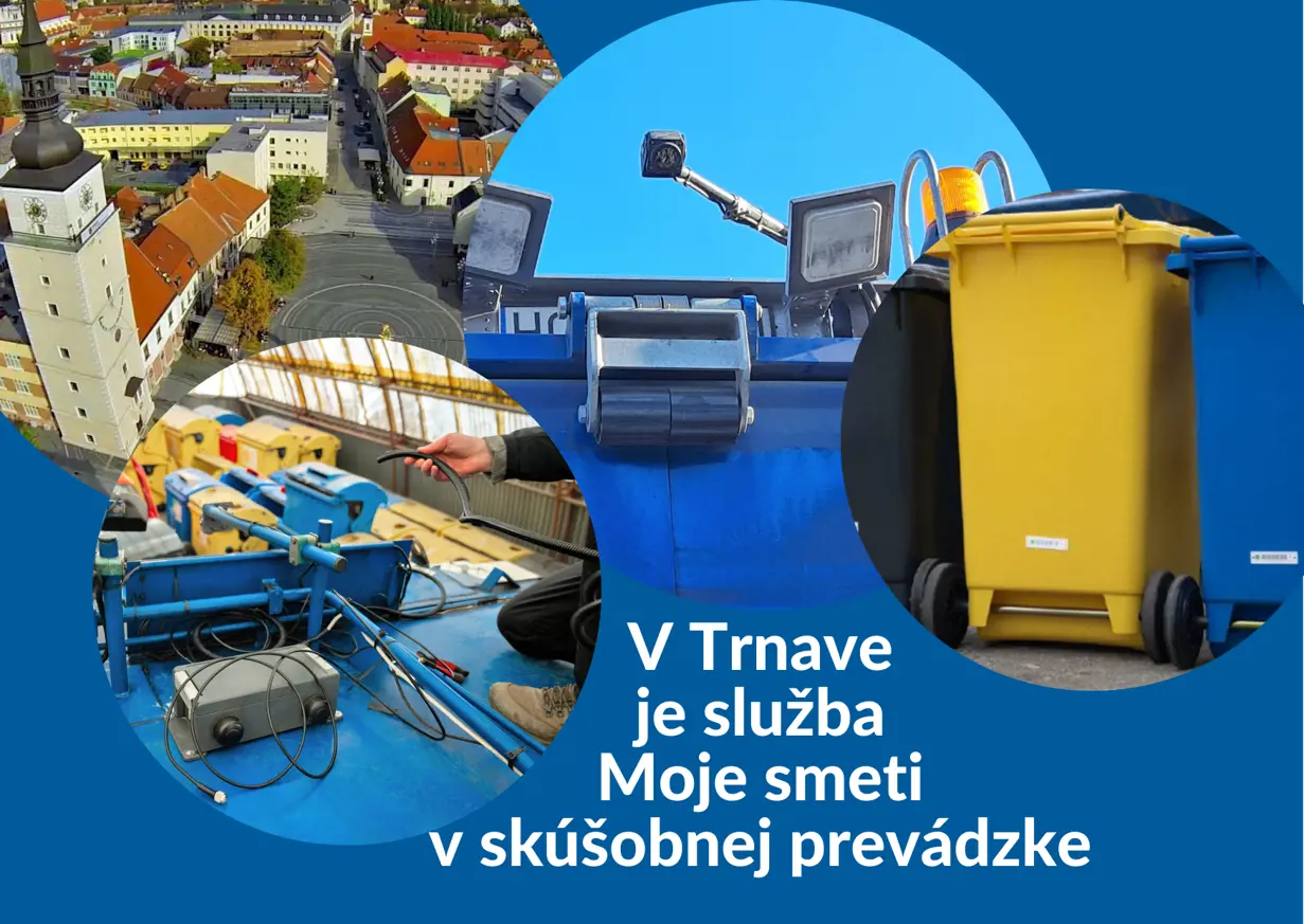 V Trnave je služba Moje smeti v skúšobnej prevádzke