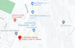 výkupna jihlava mapa