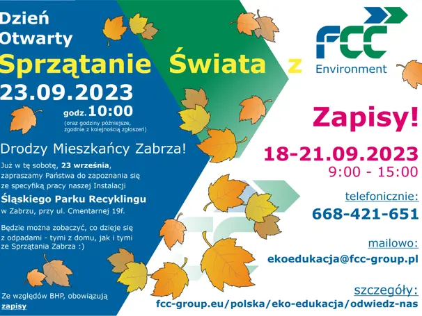 Dzień Otwarty w Śląskim Parku Recyklingu - 23.09.2023