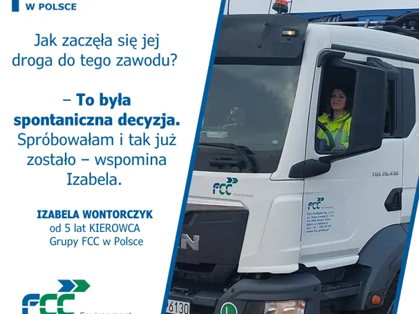 Spodziewacie się, że śmieciarki prowadzą tylko mężczyzni? Otóż nie, przynajmniej nie u nas!