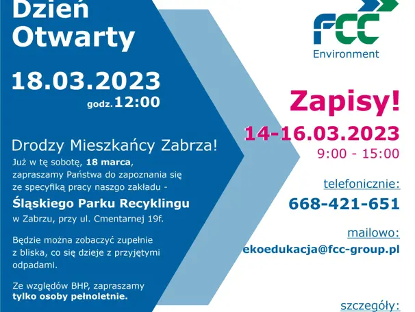 Dzień Otwarty w Śląskim Parku Recyklingu w Zabrzu