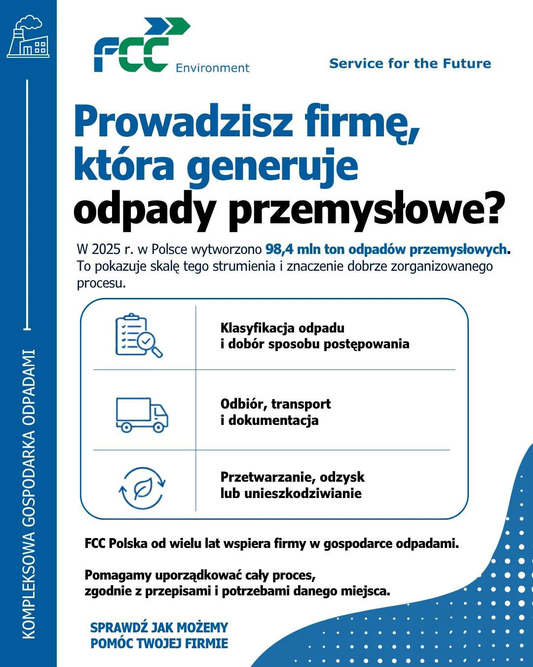 Jak FCC Polska pomaga firmom w gospodarce odpadami
