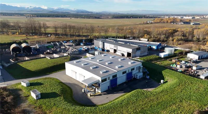 Nowoczesna hala przetwarzania odpadów FCC Podhale w Nowym Targu