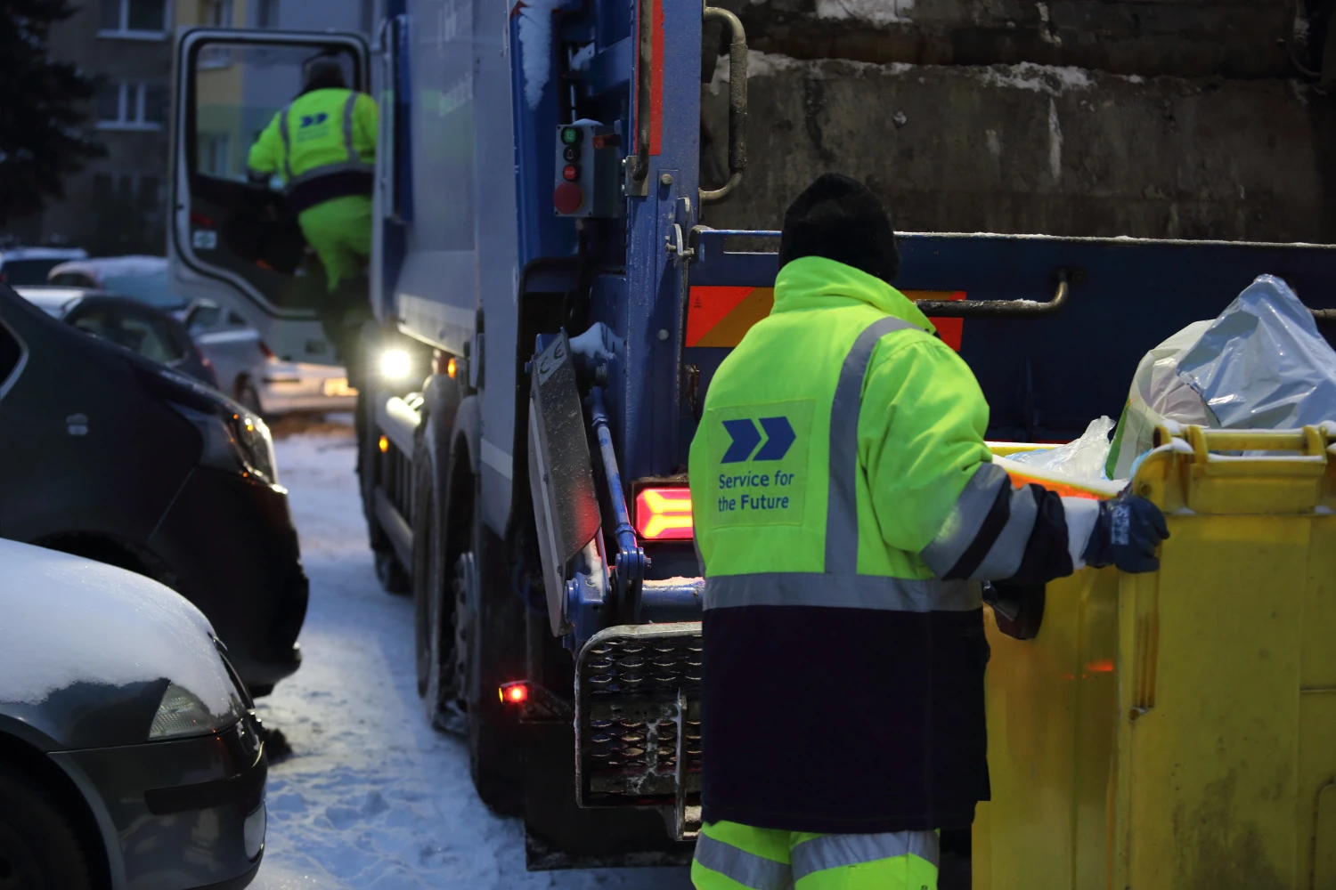 Pracownik FCC w terenie