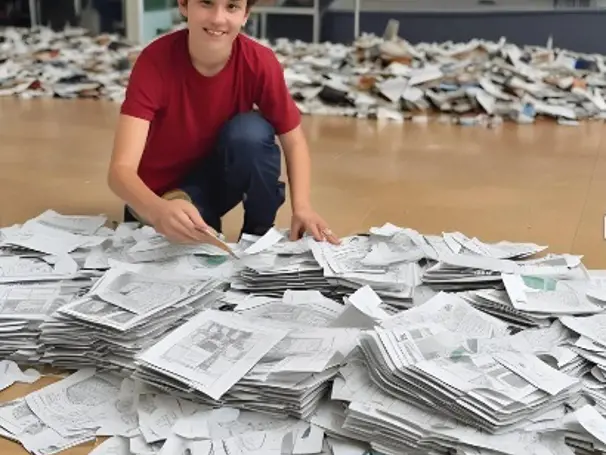 Přes 50 tisíc dětí sbíralo papír v „Soutěži s panem Popelou“